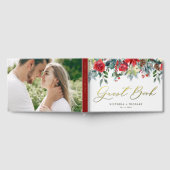 Aquarelle hiver Floral Garland Mariage photo (Complet)