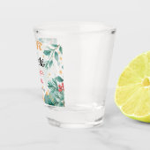 Aquarelle Holly Mariage Verre de tir de Noël (Droite)