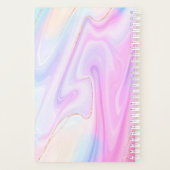 Aquarelle Holographique tendance Weekly personnel (Dos)