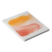 Aquarelle Horizons Bloc-notes Brown orange (Incliné)