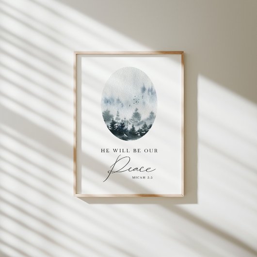 Aquarelle il sera notre affiche