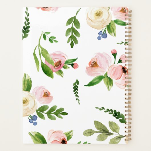 Aquarelle Illustré Mariage de plage (Dos)