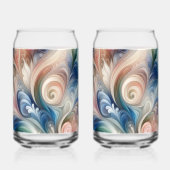 Aquarelle Imaginaire Floral Romantique Motif (Verso)