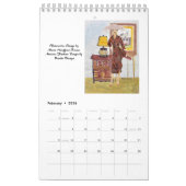 Aquarelle Imaginaires de mode par Calendrier MHHR (Feb 2026)