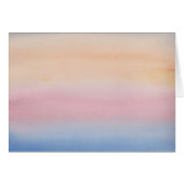 Aquarelle impressionniste Pastel Sky (Devant horizontal)