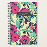 Aquarelle inspirée rose   vert Botanique Floral<br><div class="desc">Motif floral vert et rose d'aquarelle</div>