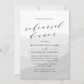 Aquarelle | Invitation au dîner de répétition (Devant)