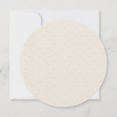 aquarelle japonais koi poisson faire-part de maria (Dos)