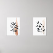 Aquarelle japonaise imprimé abstrait (Recto)