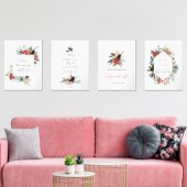 Aquarelle jeu de verset de la bible de Noël 4 (Salon)