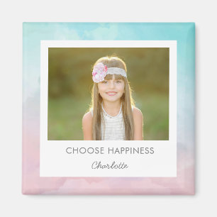 Aquarelle jolie aquarelle personnalisée Magnet de