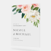 Aquarelle Jolie Fleurs de Jardin (Angle)