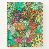 Aquarelle Jungle Carnet de retour à l'école (Dos)