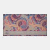 Aquarelle Kaki & Colorée Flèche Personnalisée (Recto)