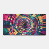 Aquarelle Kaleidoscopic Abstrait (Recto)