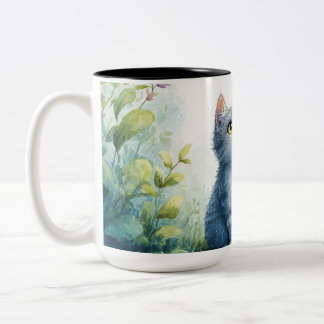 Aquarelle Kitten Coffee Mug - Cadeau Amoureux des 