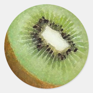 Aquarelle Kiwi - autocollant