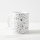 Aquarelle Lars Confetti Points Mug Classique (Devant gauche)