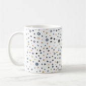 Aquarelle Lars Confetti Points Mug Classique (Gauche)