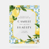 Aquarelle Lemon Méditerranéen (Recto)