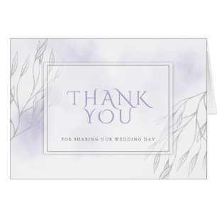 Aquarelle Lilac pâle et Branche de saule gris