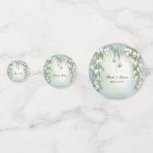 Aquarelle Lily de la vallée Table Confetti (Devant)