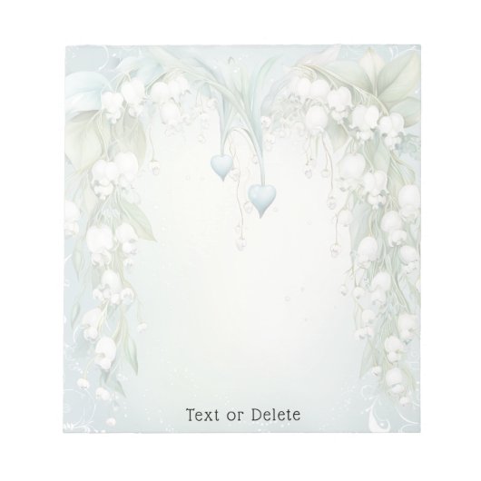 Aquarelle Lily du Bloc-notes de la vallée (Devant)