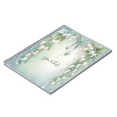 Aquarelle Lily du Carnet de la Vallée (Côté gauche)