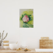 Aquarelle Lotus Poster (Cuisine)