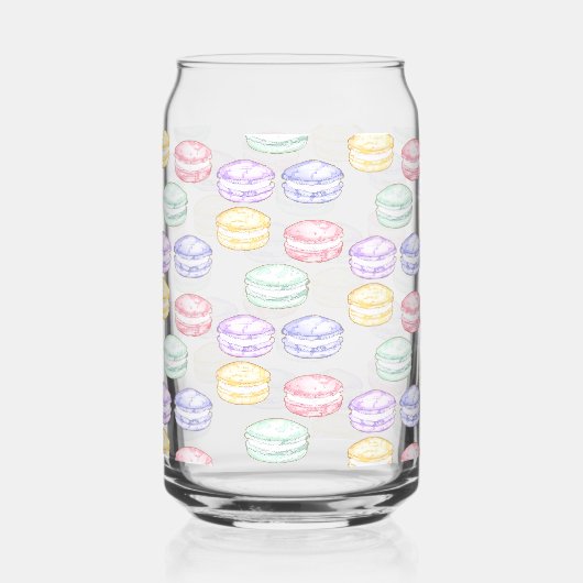 Aquarelle Macarons français (Recto)