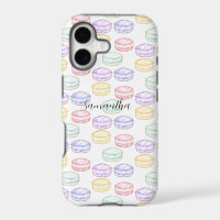 Aquarelle Macarons français