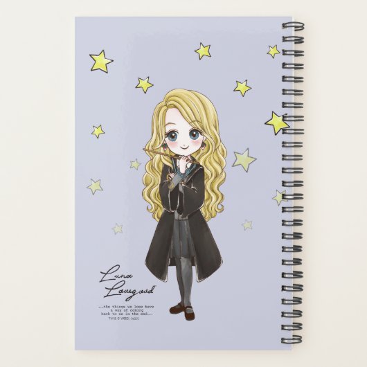 Aquarelle magique Luna Lovegood (Dos)