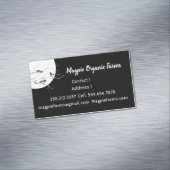 Aquarelle Magpie Carte de visite des fermes biolog (In Situ)