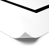 Aquarelle Magpie Oiseaux Nature Poster d'art (Coin)