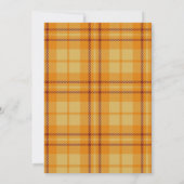 Aquarelle Maison d'automne Moving Faire-part (Dos)