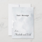 Aquarelle Majestic Mia Beach Merci Cartes (Dos)