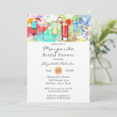 Aquarelle Margarita Invitation de la douche nuptia (Debout devant)