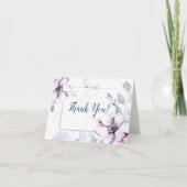 Aquarelle Merci de fleurs Apple (Devant)