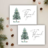 Aquarelle Merci de Noël