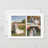 Aquarelle Merci floral 3 photo Collage (Dos)