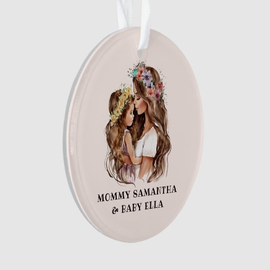 Aquarelle mère et fille (2) (devant)