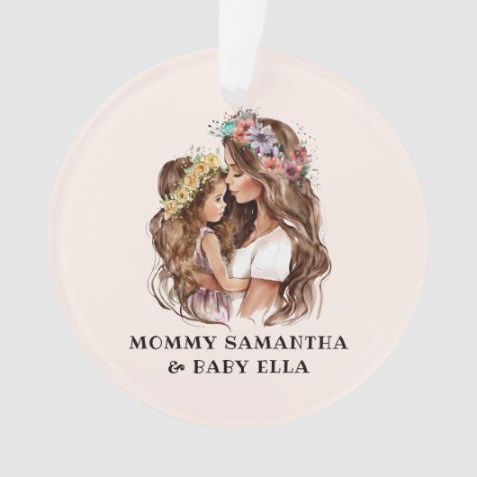 Aquarelle mère et fille (2) (devant)