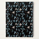 Aquarelle mignonne Fleurs Bleues (Dos)