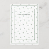 Aquarelle mignonne Ours Carte de remerciements sim (Dos)