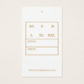 Aquarelle Modern Gold Hang (Dos)