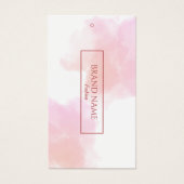 Aquarelle Modern Pink Line Hang (Devant)