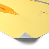 Aquarelle moderne Abstraite Calla Lily Impression (Coin)