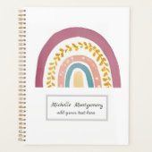 Aquarelle moderne Boho Rainbow Custom (Devant)