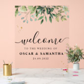 Aquarelle moderne Branche des Feuilles verts (Mariage)