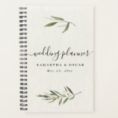 Aquarelle moderne Branche d'olive verte (Devant)